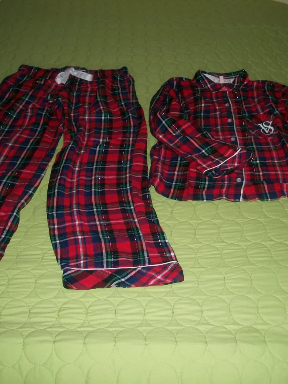 Victoria’s Secret VS Embroidered Pajama Set Size XS